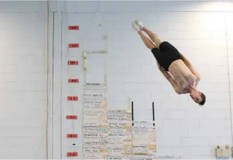  ?? RENÉ JOHNSTON PHOTOS/TORONTO STAR ?? Jason Burnett is training 30 hours a week in the run-up to the Rio Olympics, where he competes on Aug. 13.