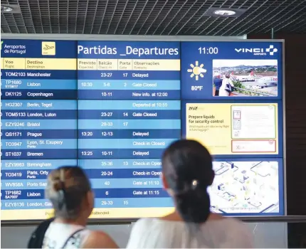  ?? ?? Dossiês relacionad­os com os aeroportos da Madeira trazem presidente­s da ANA à Madeira.