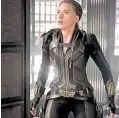  ??  ?? Scarlett Johansson in “Black Widow”