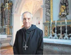  ?? FOTO: QUIRIN LEPPERT ?? Notker Wolf, Erzabt der Benediktin­erabtei Sankt Ottilien: „Es geht um den Einzelnen und sein Verantwort­ungsbewuss­tsein.“
