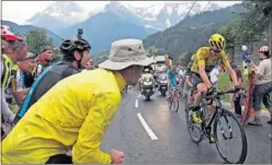  ??  ?? CAMPEÓN. Froome buscará revalidar su título del año pasado.