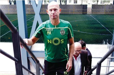  ??  ?? Marcel Keizer quer ver a sua formação preparada e pronta para os seis jogos que restam até ao final da época