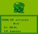  ??  ?? » [Game Boy] Battle scenes in the first game were very simplistic due to the system’s limited display.