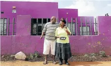  ??  ?? Above and top, Gloria Makhalima and her son Khaya, who suffered brain damage during birth. ‘All Khaya knows is love. He is my boy,’ says his mother.