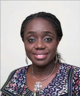  ??  ?? Minister of Finance, Mrs. Kemi Adeosun