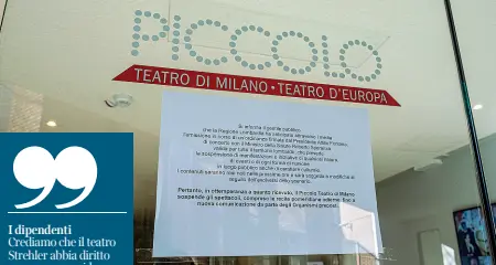  ?? (Ansa) ?? Isolamento
L’annuncio della sospension­e dell’attività artistica a causa dell’epidemia