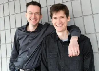  ?? CITIZEN FILE PHOTO ?? Former Prince George residents Joel and Karl Stobbe performed with the Prince George Symphony Orchestra on April 14.