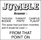  ??  ?? Jumble