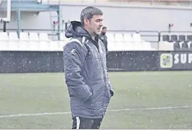  ?? CEUTA DEPORTIVA ?? José Carlos Jiménez ‘Mane’, preparador físico del Ceuta B.