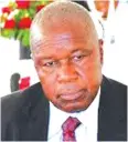  ??  ?? Ambassador Christophe­r Mutsvangwa