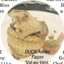  ?? ?? DUCK Adobo Façon ‘Vol-au-Vent.’