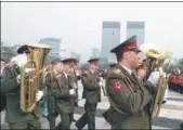  ?? PHOTOS BY WANG JIAN / CHINA DAILY ?? Military bands show a common love for music and share cultural elements of different countries at an internatio­nal gathering in Nanchang, Jiangxi province.