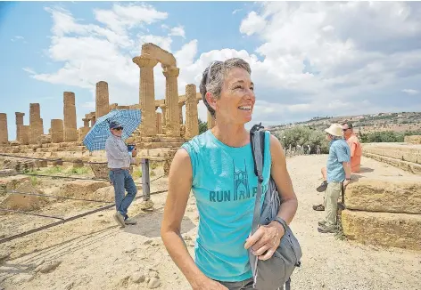  ?? DOMINIC ARIZONA BONUCCELLI ?? Some of the most well-preserved Greek temples in the world — such as Agrigento’s Valley of the Temples — are in Sicily.