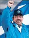  ??  ?? El presidente de Nicaragua, Daniel Ortega.