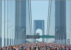  ??  ?? Una imagen de la Maratón de Nueva York en su pasada edición.