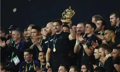  ??  ?? Former New Zealand captain Richie McCaw is one of seven All Blacks players named in World Rugby’s team of the decade. Photograph: Visionhaus/Corbis via Getty Images