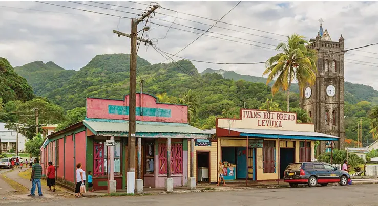  ?? Fiji’s First World Heritage Site in Levuka. ??