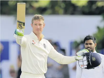  ?? Eranga Jayawarden­a ?? ●●Lancashire demonstrat­ed their ambition with the signing of Keaton Jennings