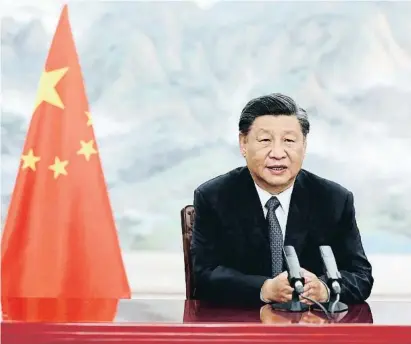  ?? Jg ncia s Bn ?? Xi Jinping, anfitrión de la cumbre, acusa a los aliados de dañar la economía global