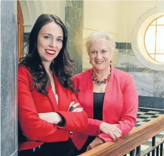  ??  ?? Jacinda Ardern, left, was originally seen as a contender for Labour’s deputy leadership but leader Andrew Little has decided to stick with veteran MP Annette King.