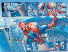  ??  ?? Superhero Spider-Man appears in Captain America #1 Free Comic Book Day 2016 Edition, one of many free comic books to be distribute­d on Saturday, May 7, in celebratio­n of Free Comic Book Day.