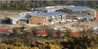  ??  ?? St Patrick’s Special School new building taking shape.