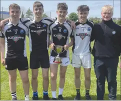  ?? ?? Blackwater Community School U16 hurling team won the U16s Colleges final against De la Salle.