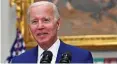  ?? AFP ?? Will die Bürger mit einem Tankrabatt entlasten: US-Präsident Joe Biden.