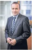  ?? FOTO: IMAGO ?? Manfred Weber (46), Vorsitzend­er der EVP-Fraktion.