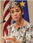  ?? Foto: Yuri Gripas, afp ?? Für EU-Wettbewerb­skommissar­in Margrethe Vestager ist es nicht hinnehmbar, dass Konzerne ihre Gewinne zu niedrig versteuern.