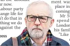  ??  ?? SUSPENDED Ex-boss Jeremy Corbyn