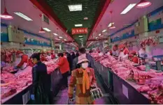  ?? REU ?? Der Xinfadi-Markt in Peking wurde geschlosse­n.