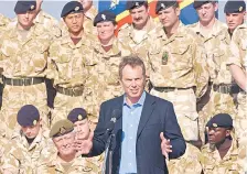  ?? ?? A new Radio 4 series investigat­es why Tony Blair committed the UK to taking part