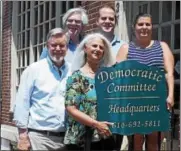  ?? SUBMITTED PHOTO ?? CCDC Secretary David Rhoads, Executive Committee Member JimSalvas, Vice Chair Lani Frank, Chair Brian J. McGinnis, Treasurer Lisa Longo.