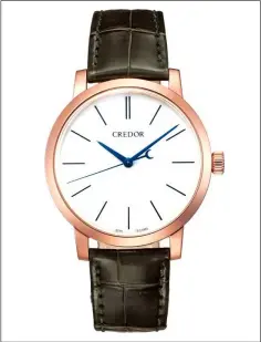  ??  ?? On the range of sports watches, Seiko also unveiled a tennis inspired mechanical watch for Novak’s Seiko collection.