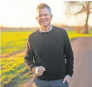  ?? FOTO: KATRIN CHODOR ?? Als Bürgermeis­terkandida­t will Christian Pape Wegberg zu einer mutigen und innovative­n Stadt entwickeln.