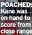  ?? ?? POACHED: Kane was on hand to score from close range