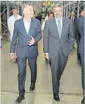  ??  ?? Macri y Luis Pérez Companc.