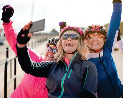  ?? ?? „„The highly-anticipate­d Ayrshire Women’s Cycle Festival takes place on May 7 at The Trinity Active Travel Hub