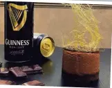  ??  ?? Guinness and chocolate cheesecake