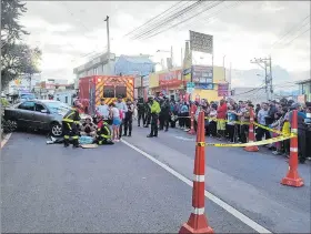  ?? CORTESÍA ?? Siniestros. En Quito hay diferentes campañas para reducir estos casos.