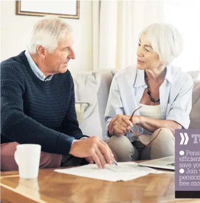  ??  ?? STRESS Many people are unaware of what you can do to make your pension work for you. Pic: Getty