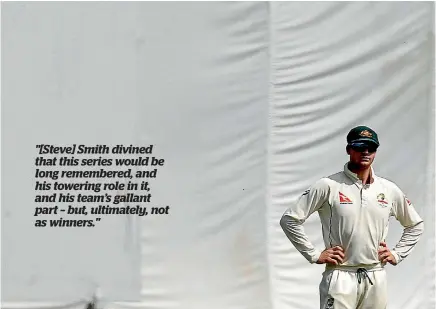  ?? PHOTO: REUTERS ?? Australian captain Steve Smith scored 499 runs but could not lead his side to a series victory.