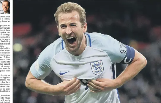  ?? PICTURE: ADAM DAVY/PA ?? DEADLY: England may no longer be genuinely classed as World Cup contenders but in Harry Kane, above, manager Gareth Southgate possesses the deadliest striker in Europe as he takes a young squad to Russia for the greatest football tournament of them all...