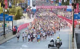  ?? CORTESÍA ?? Antes de esta edición, en el 2017 fue cuando se registró la mayor cantidad de ticos en la Maratón de Chicago.