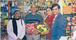  ?? Photos: JOHN NICHOLSON/FAIRFAX NZ, and NAGINBHAI PATEL ?? Different world: Left, Neil Patel and his wife Nauni from Shalimar dairy with customers in 1986 and far left, Mr Patel today.