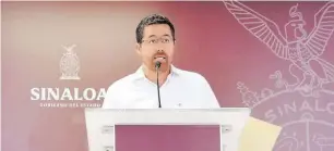  ?? CORTESÍA: HOSPITAL PEDIÁTRICO DE SINALOA ?? Cuitláhuac
González
Galindo, secretario de
Salud de
Sinaloa