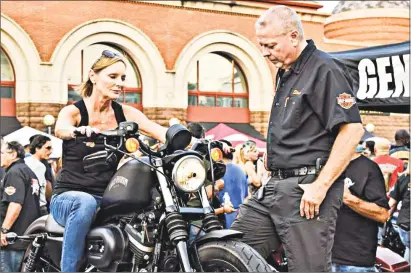  ?? Hearst Connecticu­t Media file photo ?? The 13th annual — and final — Middletown Motorcycle Mania roared onto Main Street in August 2018. The summer event, which drew thousands of bikes to Main Street for 13 years, won’t continue, city officials said, because of growing security costs to run the event.