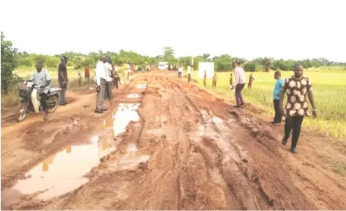  ?? Bad portion of Ofenakpa-Akataka road ??