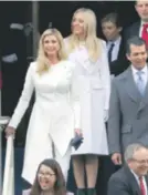  ??  ?? Reflektori na kćeri Ivanka je također na oku modnih kritičara